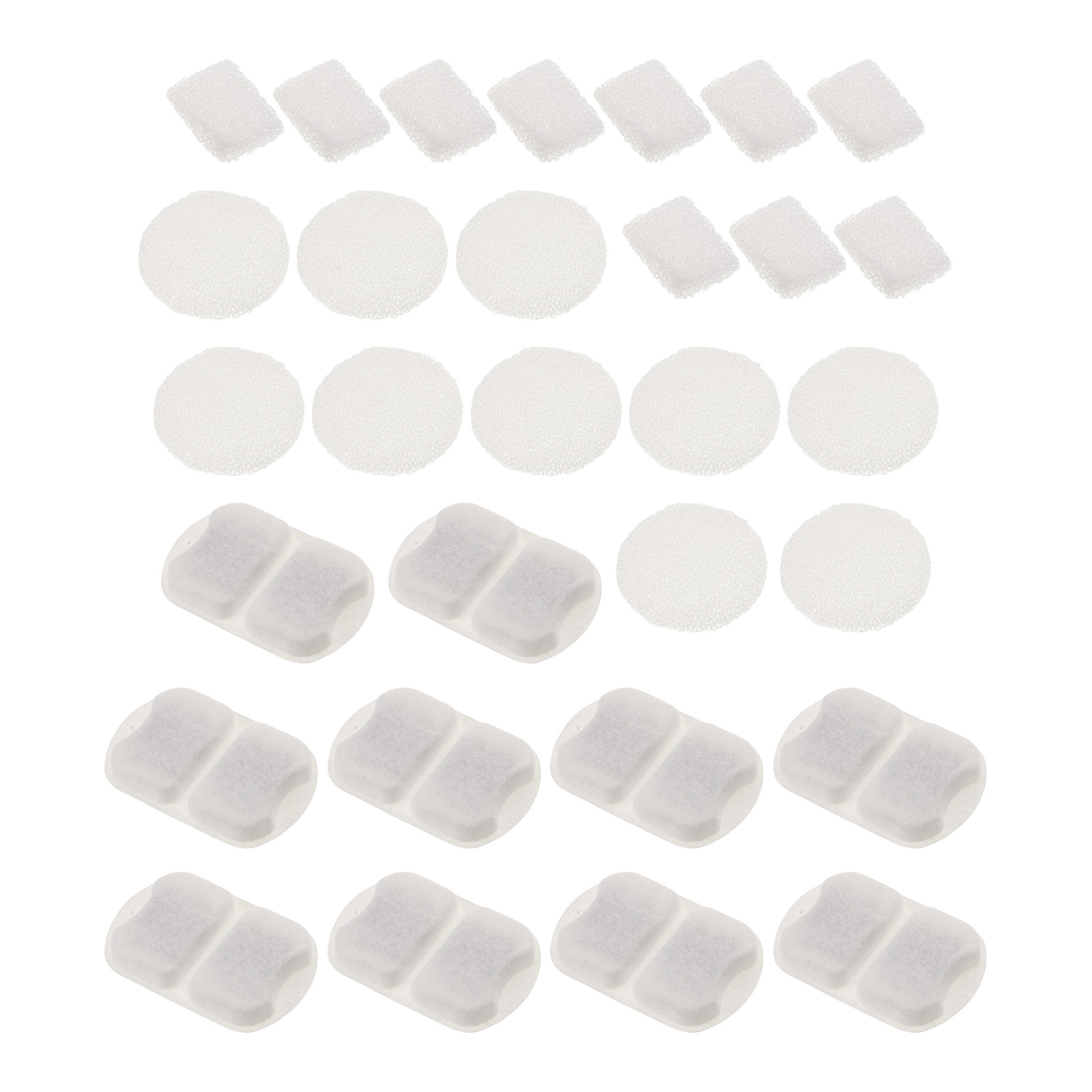 Cat Water Fountain Filter - 10 Set Spons Pengganti Filter Air