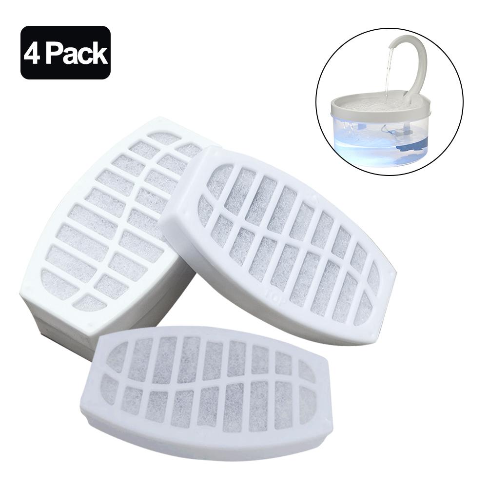 Cat Water Fountain Filter - 1/4 Buah Penggantian Filter Karbon Aktif