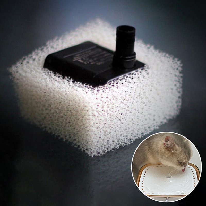 Cat Water Fountain Filter - 10 Buah Filter Busa Pompa Air