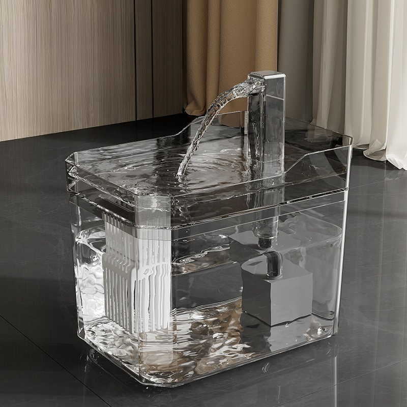 Cat Water Fountain Filter - Air Mancur Hewan Peliharaan Filter Otomatis