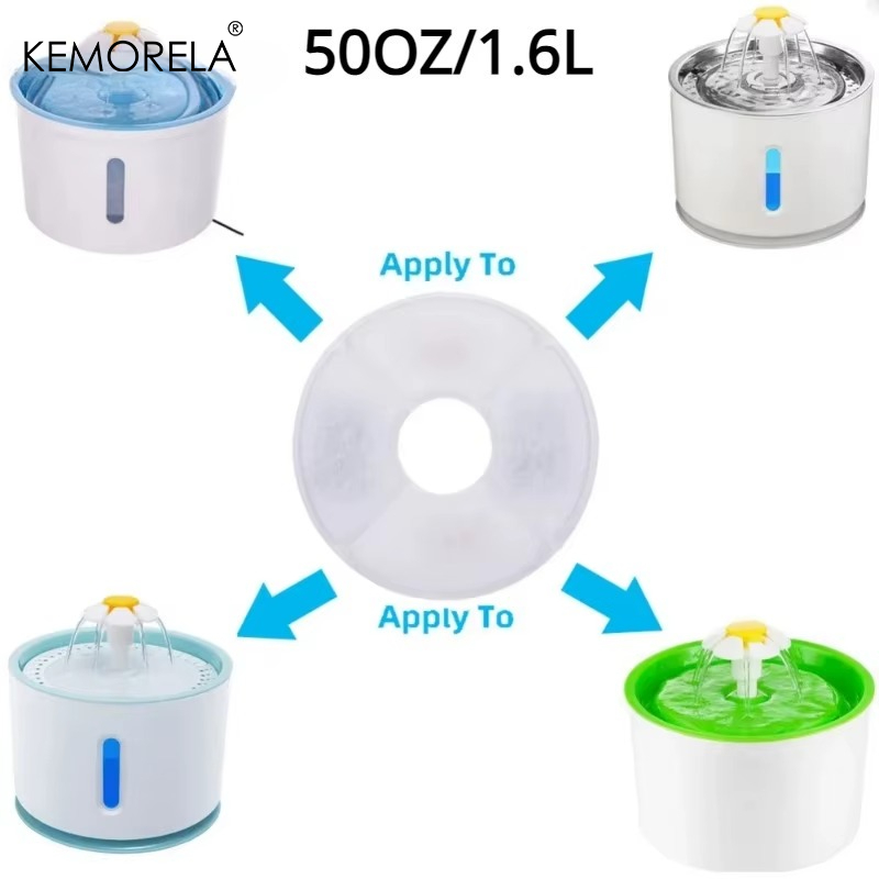4/8/12 Buah Filter Karbon Akti - Cat Water Fountain Filter ulasan dan harga