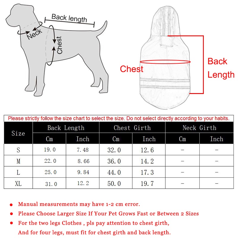 Pakaian Anjing Tahan Air Mante - Pet Supplies York ulasan dan harga