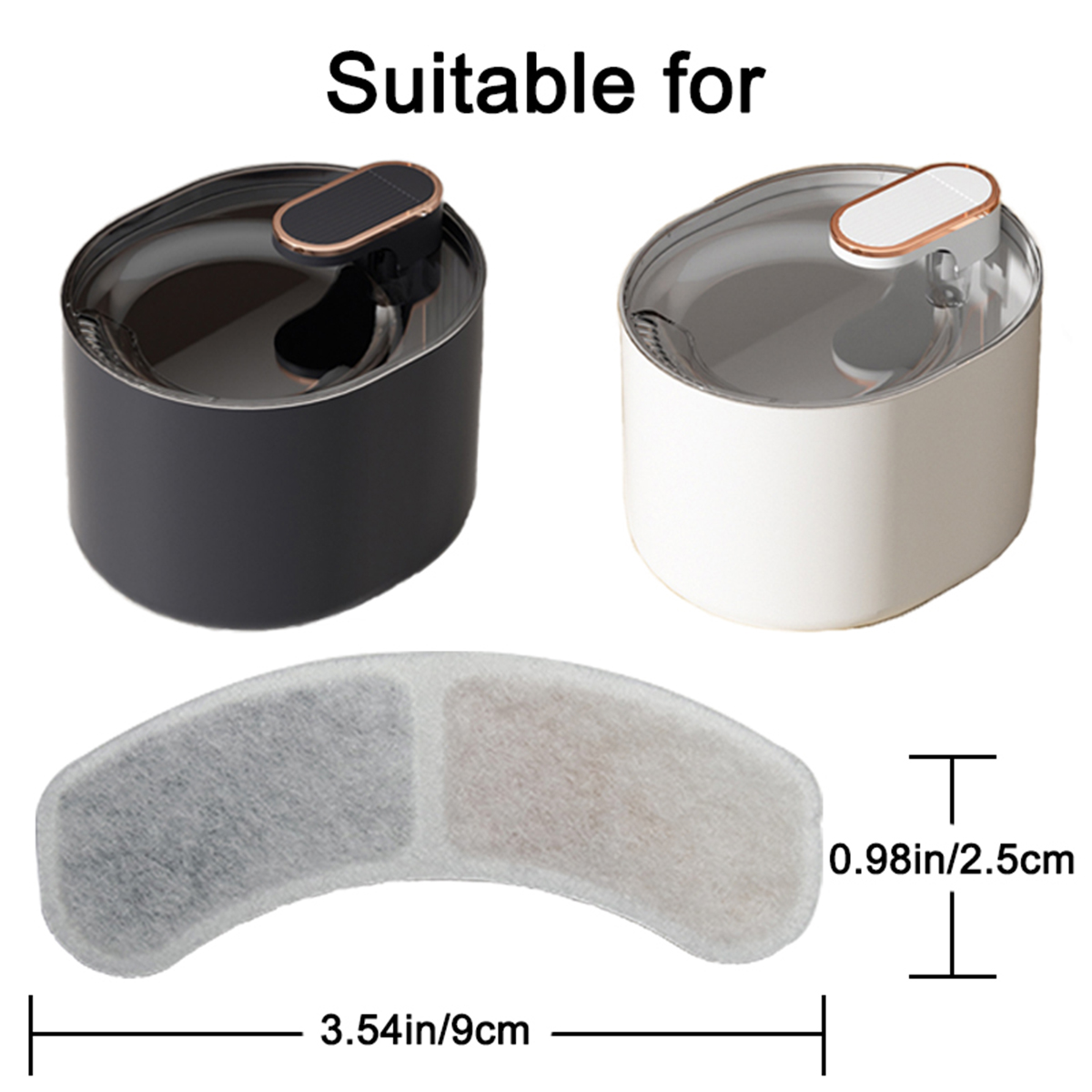 Air mancur kucing Filter sumbe - Cat Water Fountain Filter ulasan dan harga