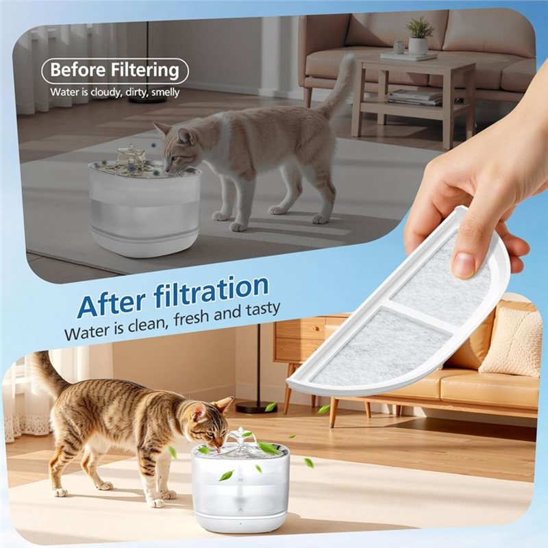 Filter Air Mancur Hewan Peliha - Cat Water Fountain Filter ulasan dan harga