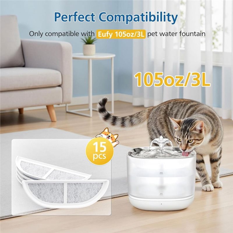 Filter Air Mancur Hewan Peliha - Cat Water Fountain Filter ulasan dan harga